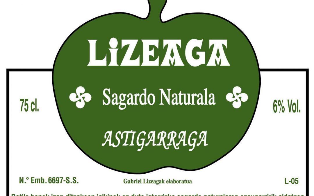 Lizeaga ha ganado el concurso de sidras de Kizkia Taldea.