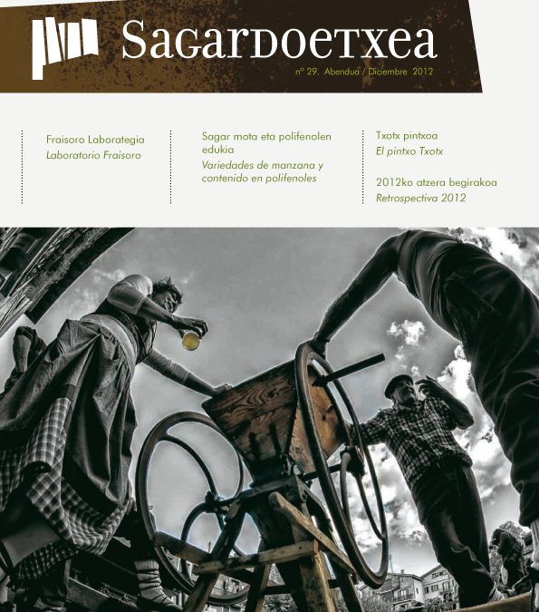 Nuevo Boletín de Sagardoetxea (Nº29).
