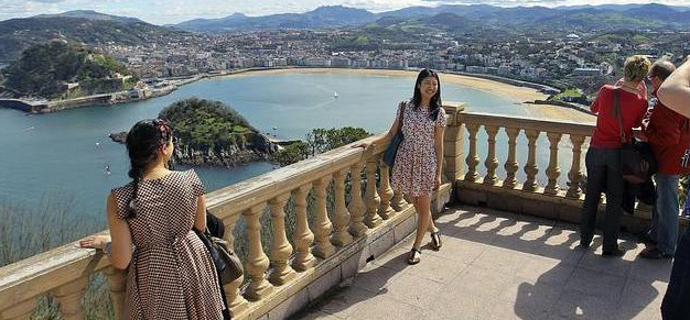 Las entradas de viajeros en Euskadi aumentan un 3,9% en marzo.