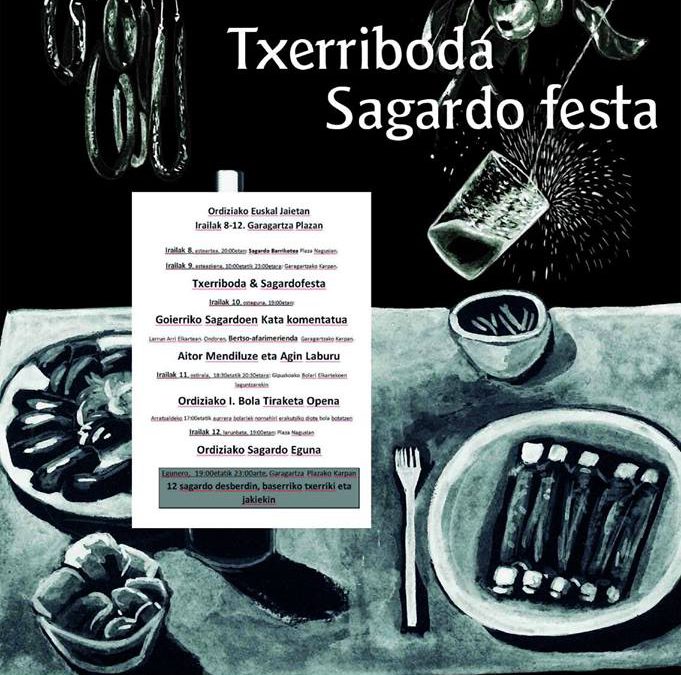 «Txerriboda & Sagardofesta» en las Fiestas Vascas de Ordizia.