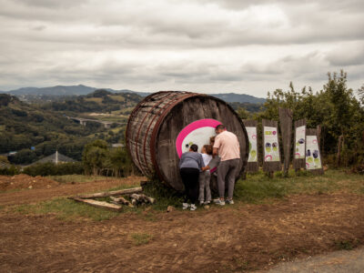 Sagartrekking, the cider track (with tour guide) and cider tasting (for groups)