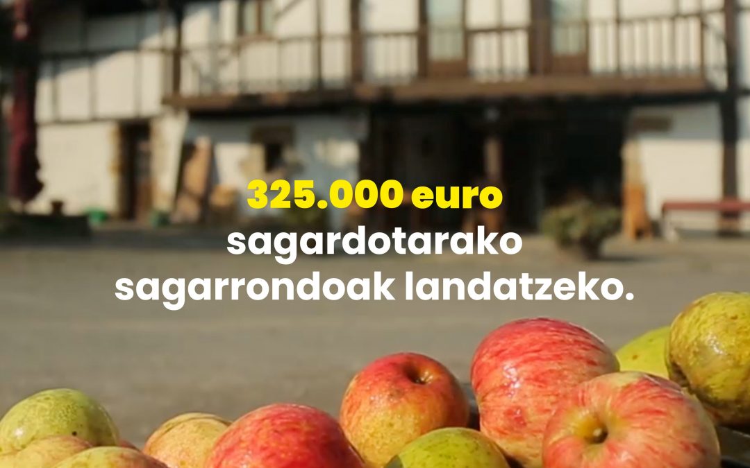 Convocatoria de ayudas 2022 a la plantación, mejora y desarrollo del cultivo del manzano de sidra en Gipuzkoa