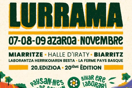 LURRAMA 2025 en Biarritz – Conferencia sobre las AOP e IGP de Euskal Herria