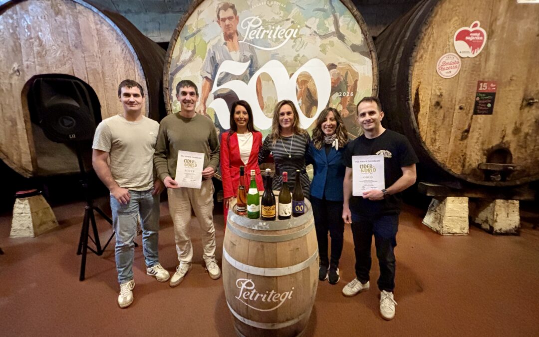 La delegación de Gipuzkoa valora muy positivamente su participación en el evento CiderWorld de Frankfurt